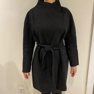 Wool & Cashmere Women’s Grey Coat